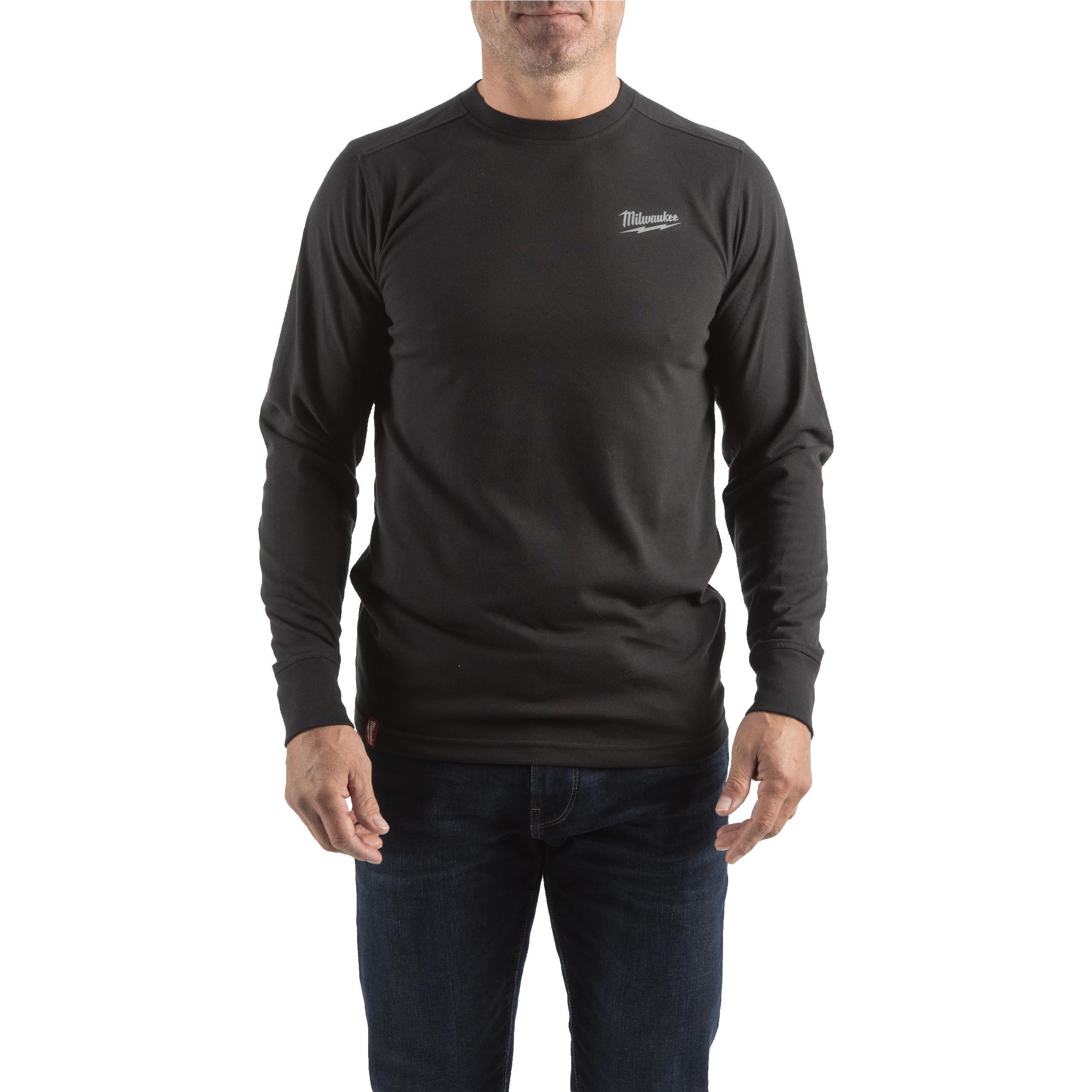 HTLSBL-XXL Hybrid-Shirt lang schwarz 