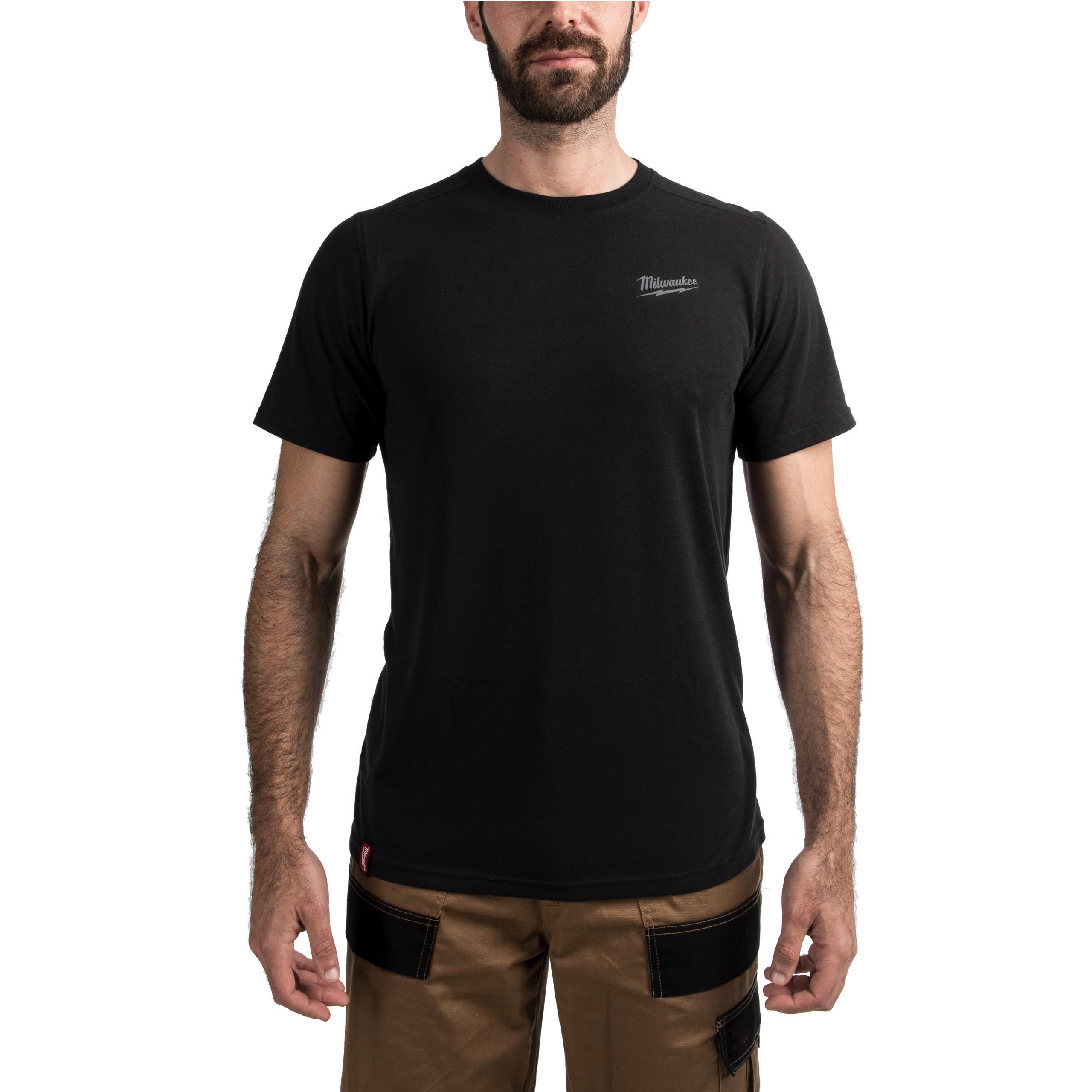 HTSSBL-L Hybrid-T-Shirt schwarz 