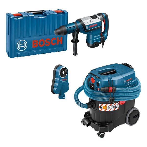 BOSCH Combo Kit GBH 8-45 DV + GAS 35 M AFC + GDE 68