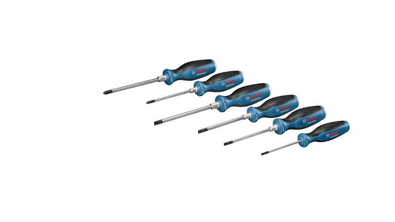 BOSCH Handwerkzeuge Schraubendreher-Set, 6-tlg., SL/PH BOSCH Handwerkzeuge Schraubendreher-Set, 6-tlg., SL/PH