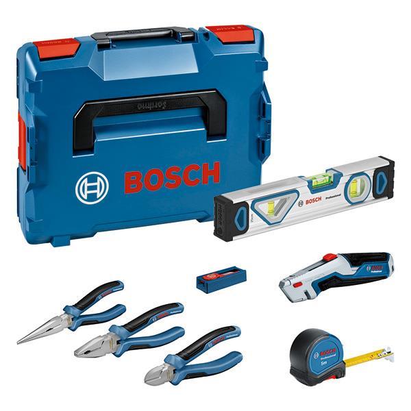 BOSCH Combo Kit Set mit Zangen und verschiedenen Handwerkzeugen, 16-tlg. BOSCH Combo Kit Set mit Zangen und verschiedenen Handwerkzeugen, 16-tlg.