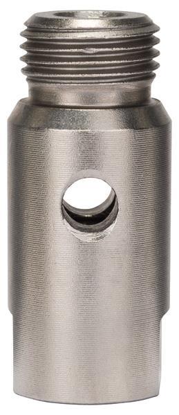 BOSCH Adapter für Diamantbohrkronen. Maschinenseite 1/2 Zoll, Kronenseite G 1/2 Zoll BOSCH Adapter für Diamantbohrkronen. Maschinenseite 1/2 Zoll, Kronenseite G 1/2 Zoll