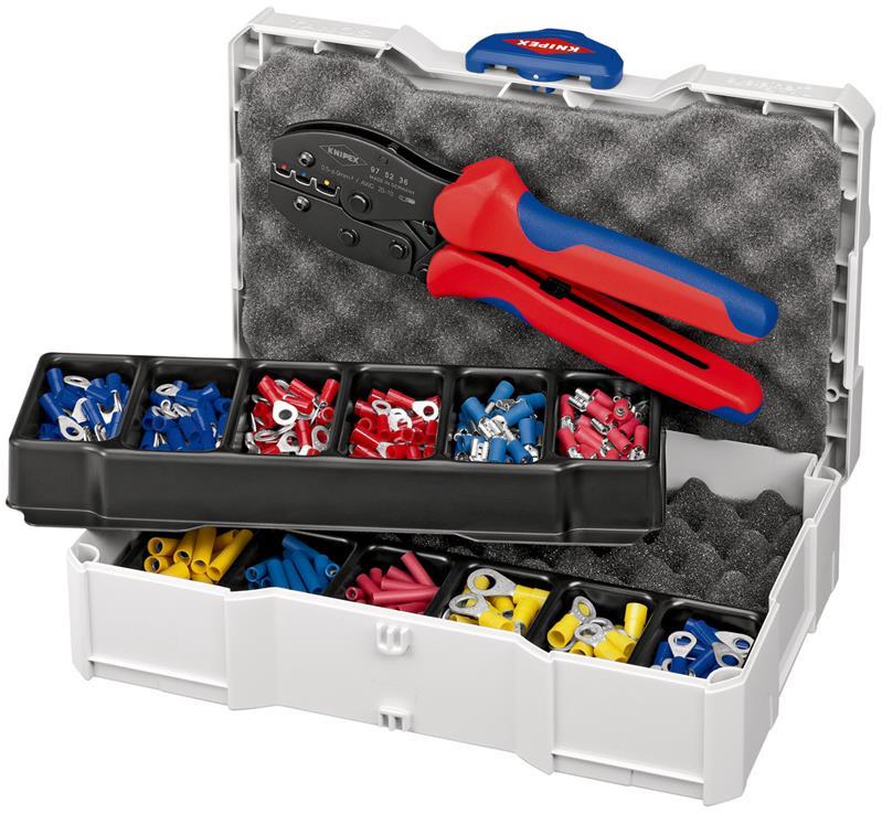 Kabelverbindersortiment 286-tlg.0,5-6 mm² Ku.-Box KNIPEX