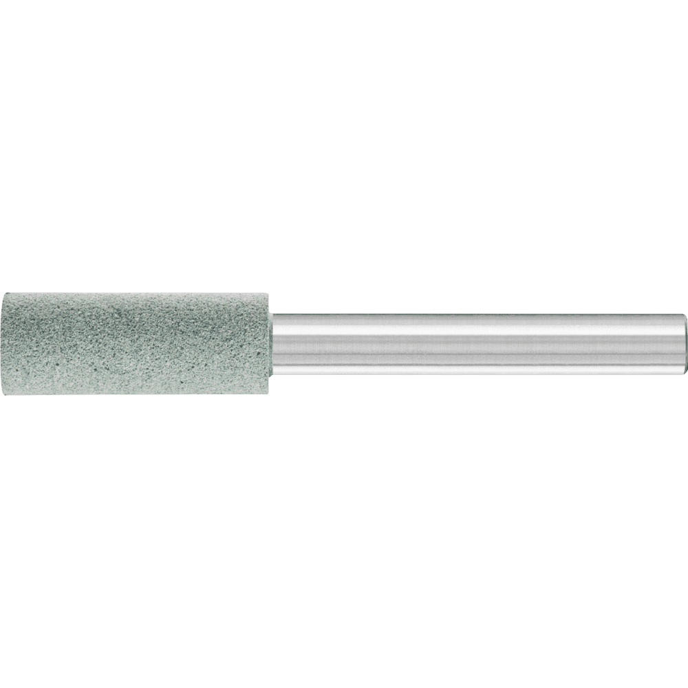 PFERD Poliflex Schleifstift Zylinderform Ø 10x25 mm Schaft-Ø 6 mm Bindung PUR Weich SIC150