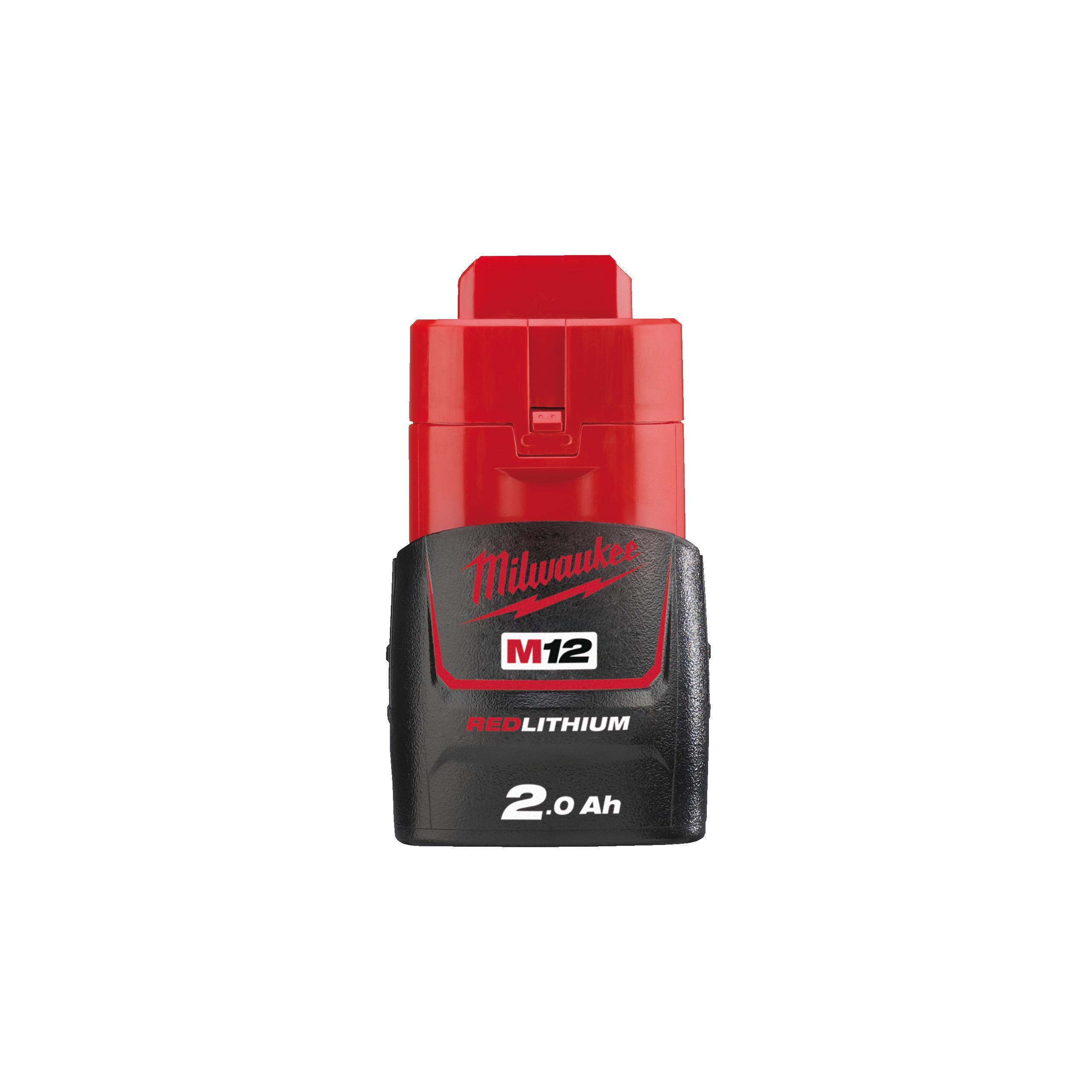MILWAUKEE M12B2 LI-ION AKKUMULATOR 2.0AH   MILWAUKEE M12B2 LI-ION AKKUMULATOR 2.0AH