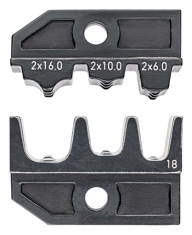 KNIPEX 97 49 18 Crimpeinsatz für Twin-Aderendhülsen