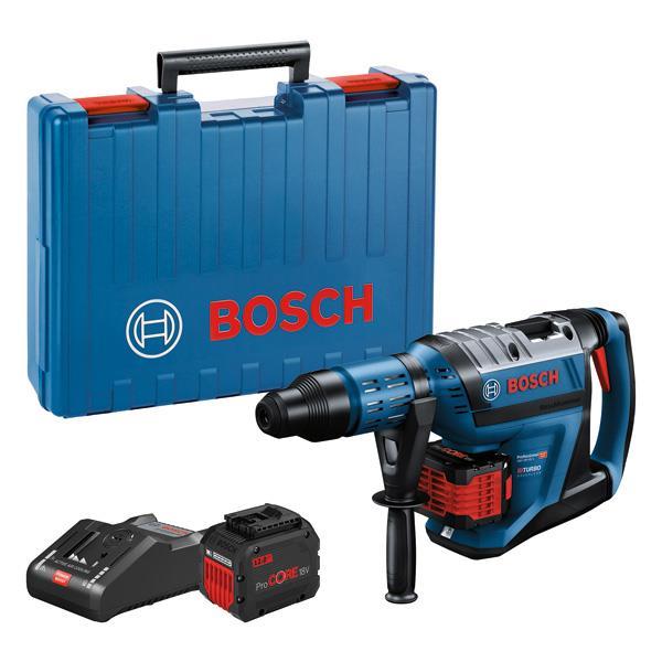 BOSCH Akku-Bohrhammer BITURBO mit SDS max GBH 18V-45 C, 2 x Akku ProCORE18V 12.0Ah BOSCH Akku-Bohrhammer BITURBO mit SDS max GBH 18V-45 C, 2 x Akku ProCORE18V 12.0Ah