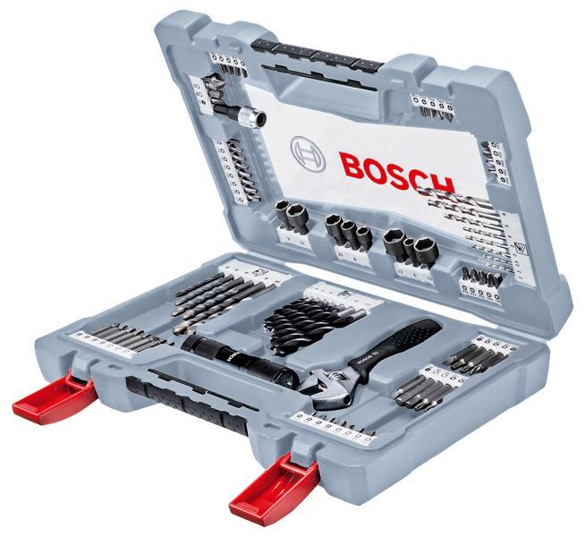 BOSCH 91-tlg. Premium X-Line Bohrer- und Schrauber-Set