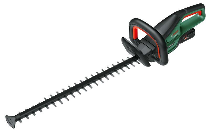 BOSCH Akku-Heckenschere UniversalHedgeCut 18V-50, 1 Akku 18V 2,5Ah und Ladegerät