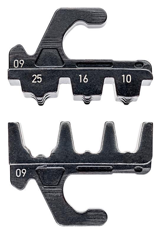 KNIPEX 97 39 09 Crimpeinsatz für isolierte + unisolierte Aderendhülsen 10 / 16 / 25 mm² KNIPEX 97 39 09 Crimpeinsatz für isolierte + unisolierte Aderendhülsen 10 / 16 / 25 mm²