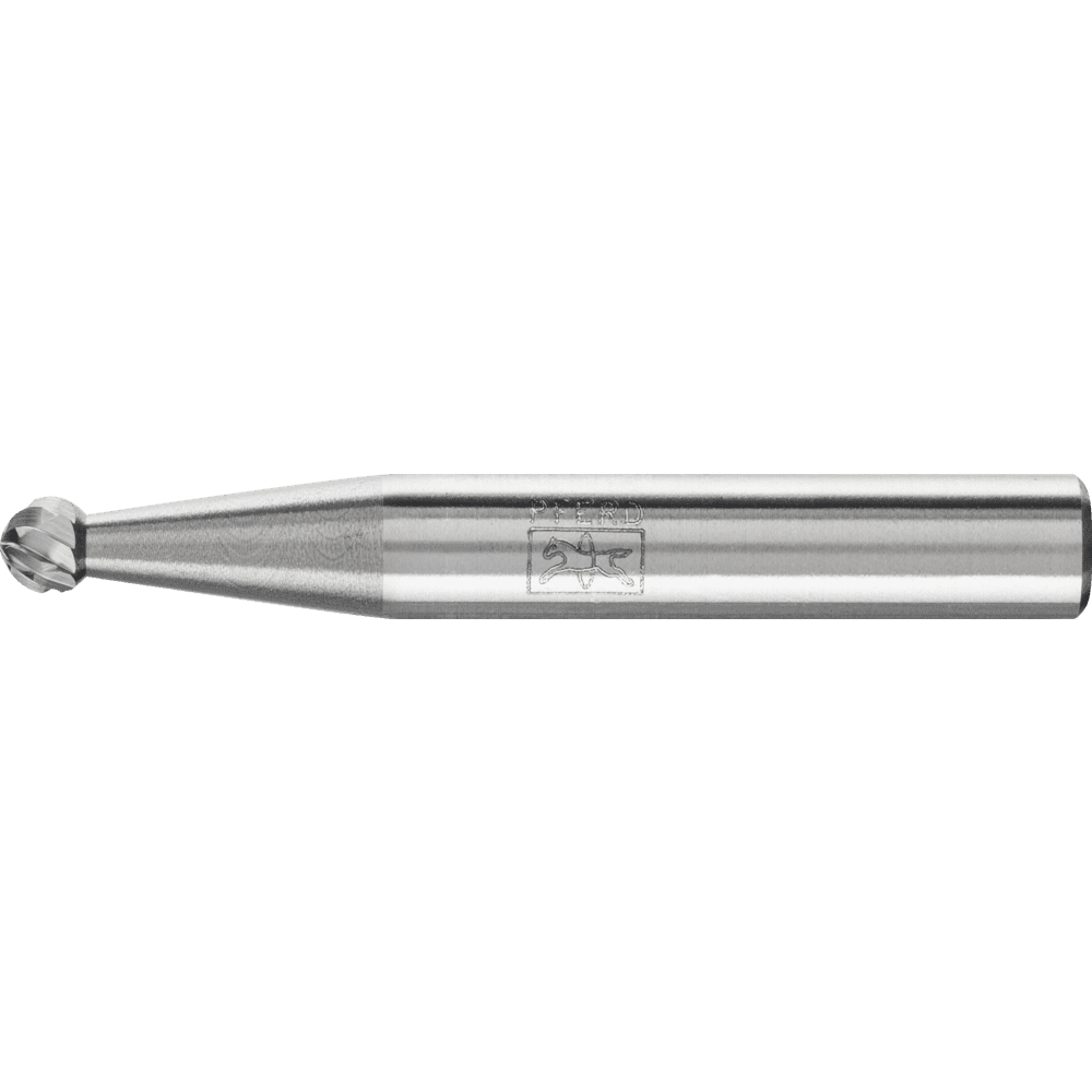 Frässtift KUD D.4mm Kopf-L.3mm Schaft-D.6mm HM Verz.3 PLUS PFERD Frässtift KUD D.4mm Kopf-L.3mm Schaft-D.6mm HM Verz.3 PLUS PFERD