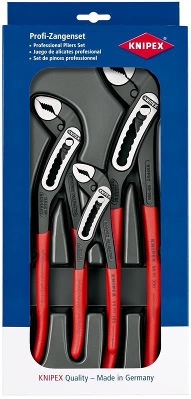 Zangensatz Alligator® -Paket Inh.3tlg.pol.Kunststoff-Tiefziehteil KNIPEX