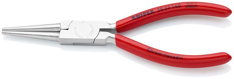 KNIPEX 30 33 160 Langbeckzange mit Kunststoff überzogen verchromt 160 mm KNIPEX 30 33 160 Langbeckzange mit Kunststoff überzogen verchromt 160 mm