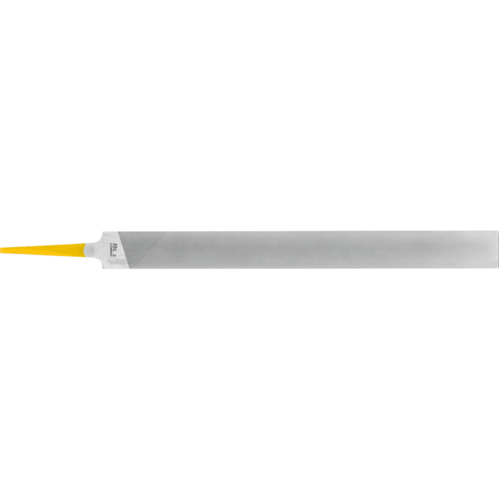 PFERD CORINOX-Ansatzfeile hohe Oberflächenhärte Flachstumpf 250mm Schweizer Hieb 2, mittel-fein