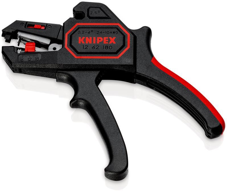 Automatikabisolierzange L.180mm 0,2-6 (AWG 24-10) mm² KNIPEX