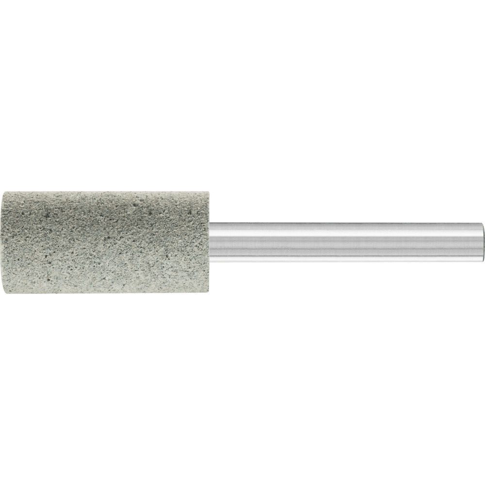 PFERD Poliflex Schleifstift Zylinderform Ø 15x30mm Schaft-Ø 6 mm Bindung PUR Weich SIC80
