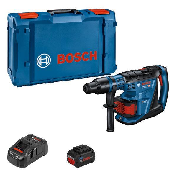 BOSCH Akku-Bohrhammer BITURBO mit SDS max GBH 18V-40 C, 2 Akku ProCORE18V 5.5Ah