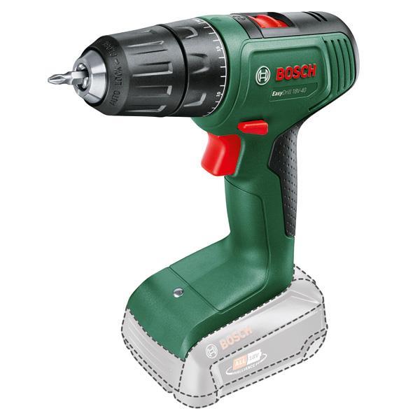 BOSCH Akku-Bohrschrauber EasyDrill 18V-40