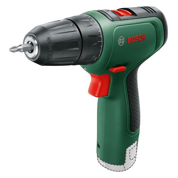 BOSCH Akku-Bohrschrauber EasyDrill 1200, 2 x Akku PBA 12V 1.5Ah, 34tlg. Zubehör-Set