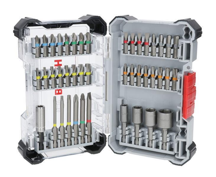 BOSCH Extra Hard Set, 43‑tlg. im Pick and Click-Koffer