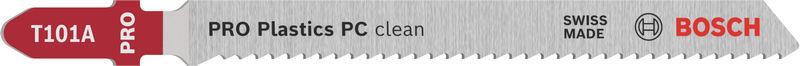 PRO Plastics PC clean T101A Stichsägeblatt, 100 mm, 5-tlg.