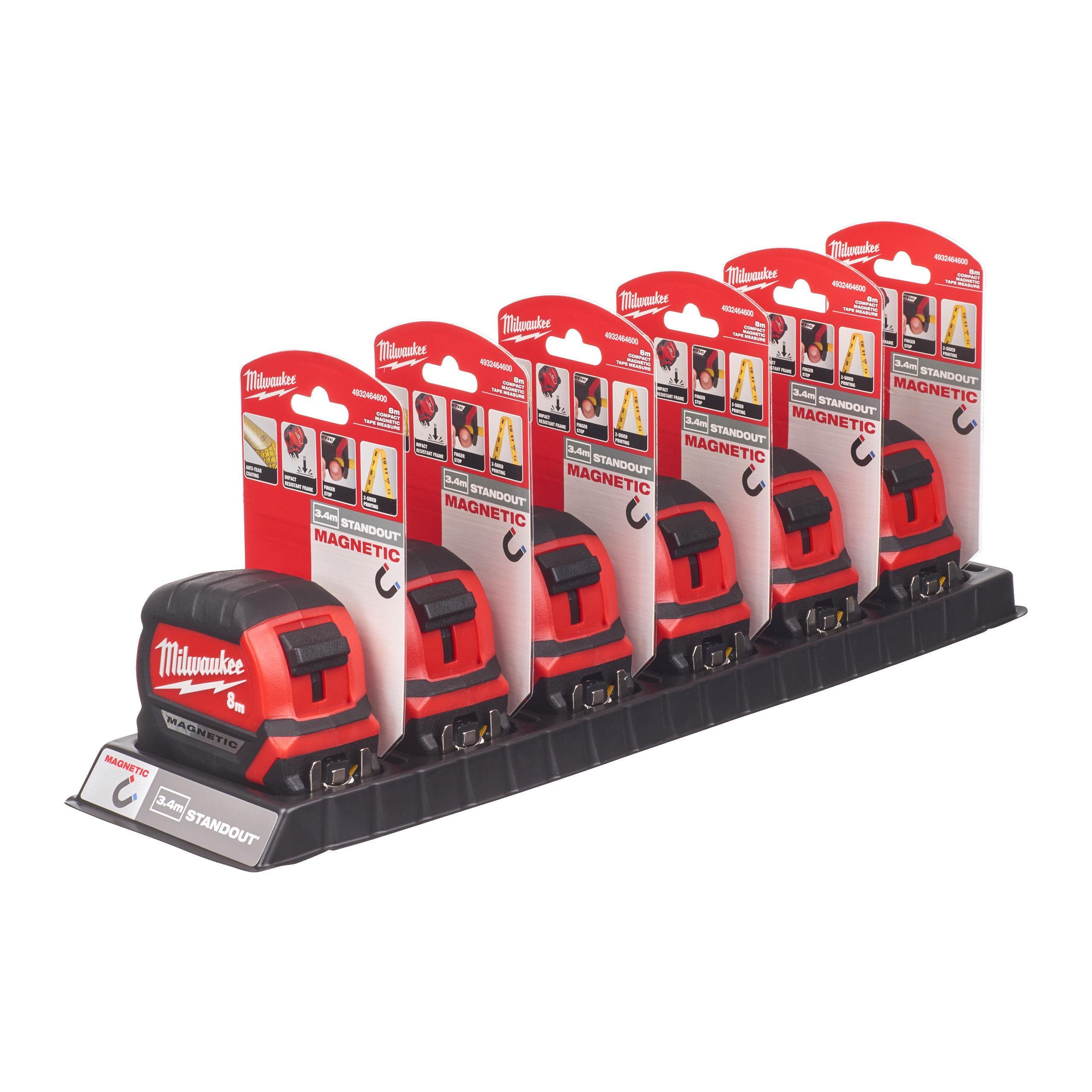 Premium-Bandmaß 8 m,27 mm breit magnet. Premium-Bandmaß 8 m,27 mm breit magnet.