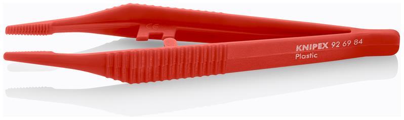 Kunststoffpinzette L.130mm ger.Spitzenbreite 3,5mm KNIPEX Kunststoffpinzette L.130mm ger.Spitzenbreite 3,5mm KNIPEX