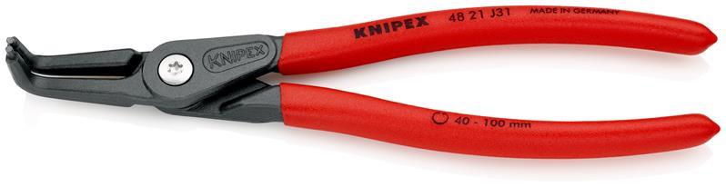 Präzisionssicherungsringzange J 31 f.Bohrungen D.40-100mm L.210mm KNIPEX