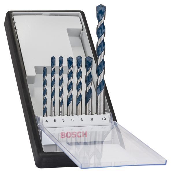 BOSCH 7-tlg. CYL-5 Betonbohrer-Set, Robust Line, 4–10 mm