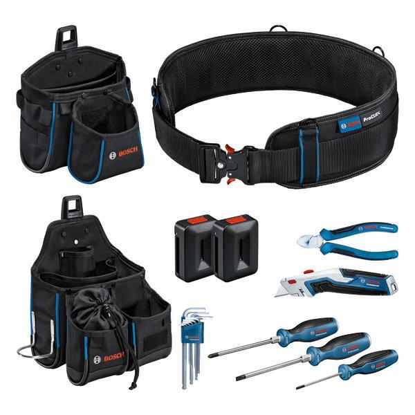 BOSCH Combo Kit Werkzeuggürtel und Handwerkzeug-Set BOSCH Combo Kit Werkzeuggürtel und Handwerkzeug-Set