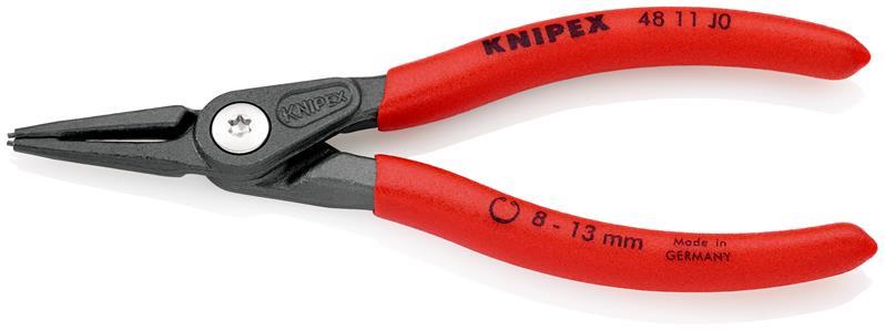 Präzisionssicherungsringzange J 0 f.Bohrungen D.8-13mm L.140mm KNIPEX