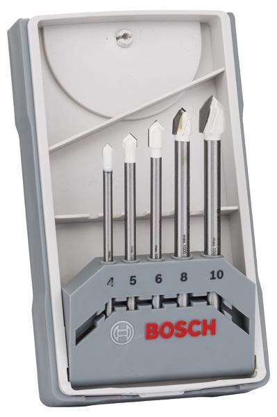 BOSCH 5-tlg. CYL-9 Ceramic Fliesenbohrer-Set, 4–10 mm