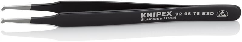 Präzisionspinzette L.120mm 45Grad gew.rostfrei,antimagn.,elektr.ableitend Präzisionspinzette L.120mm 45Grad gew.rostfrei,antimagn.,elektr.ableitend