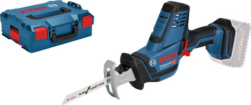 BOSCH Akku-Säbelsäge GSA 18V-LI C, in L-BOXX 136 mit Säbelsägeblatt