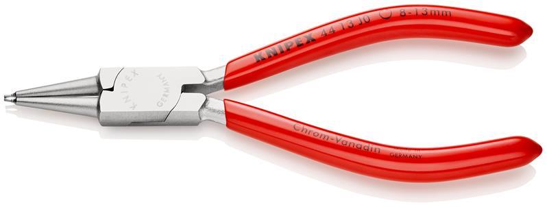 KNIPEX 44 13 J0 Sicherungsringzange für Innenringe in Bohrungen mit Kunststoff überzogen verchromt 140 mm