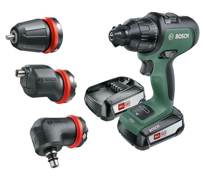 BOSCH Akku-Schlagbohrmaschine AdvancedImpact 18,  2 x Akku PBA 18V 2.5Ah