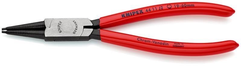 Sicherungsringzange J 2 f.Bohrungen D.19-60mm pol.KNIPEX