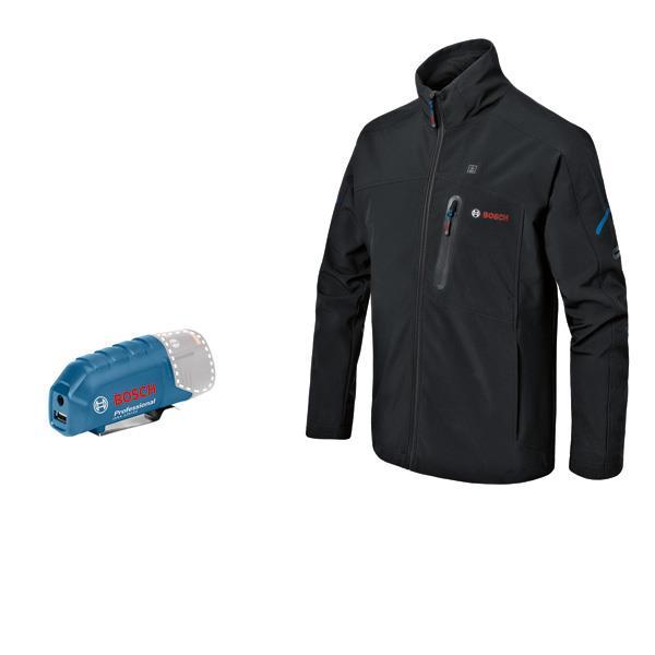 BOSCH Beheizbare Jacke GHJ 12+18V XA 2XL