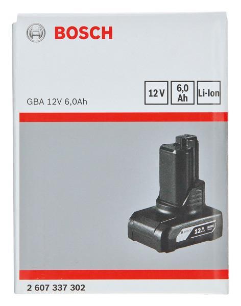 BOSCH 12 V-Stab-Li-Ion-Akku mit ECP, 6,0 Ah,