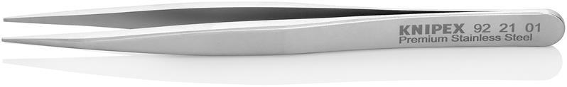 KNIPEX 92 21 01 Präzisionspinzette Glatt 120 mm KNIPEX 92 21 01 Präzisionspinzette Glatt 120 mm
