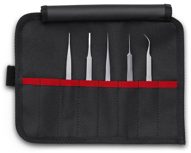 KNIPEX 92 00 02 Präzisionspinzetten-Set 5-teilig KNIPEX 92 00 02 Präzisionspinzetten-Set 5-teilig
