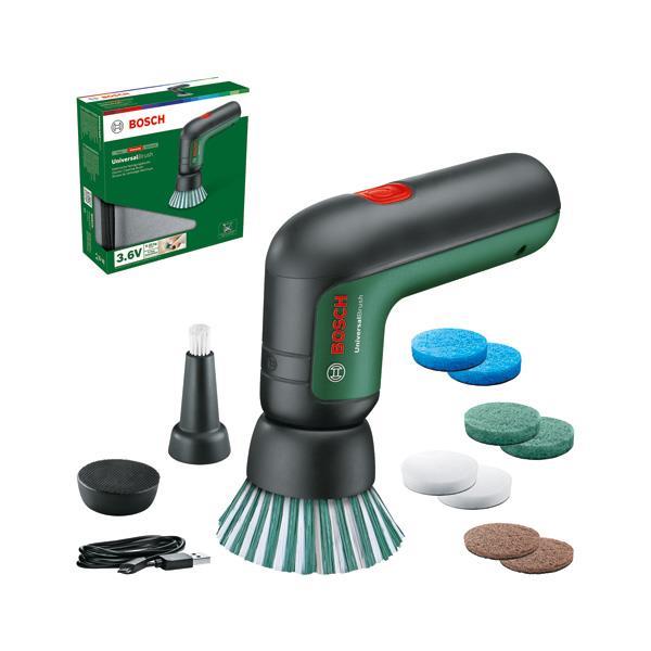 BOSCH Akku-Reinigungsbürste UniversalBrush Set BOSCH Akku-Reinigungsbürste UniversalBrush Set