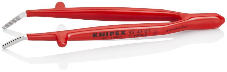 KNIPEX 92 47 01 Universalpinzette isoliert tauchisoliert 148 mm KNIPEX 92 47 01 Universalpinzette isoliert tauchisoliert 148 mm