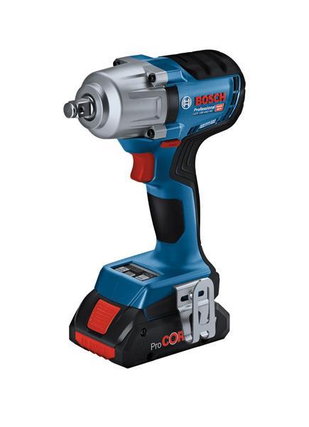 BOSCH Akku-Drehschlagschrauber GDS 18V-450 HC, 2 Akku, Ladg., L-BOXX, BT Low-En. Mod.