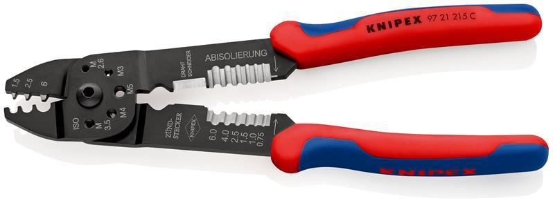 Crimpzange L.230mm 0,5- 6 (AWG 20-10) mm² KNIPEX