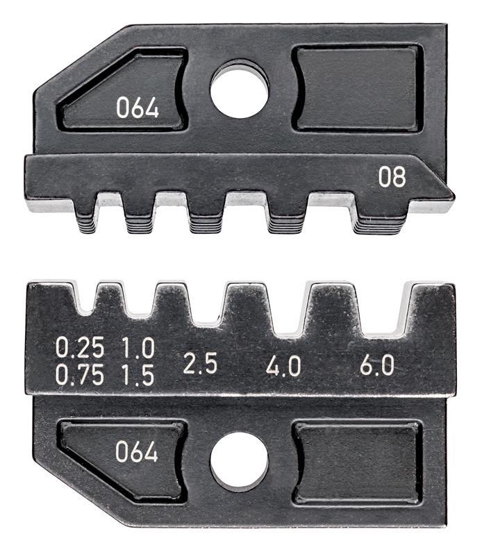 KNIPEX 97 49 08 Crimpeinsatz für isolierte + unisolierte Aderendhülsen KNIPEX 97 49 08 Crimpeinsatz für isolierte + unisolierte Aderendhülsen