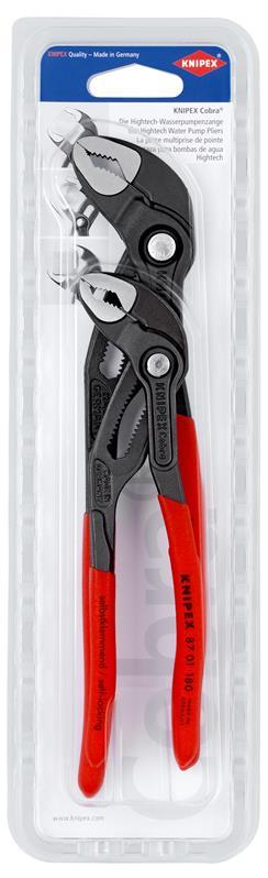 KNIPEX 00 31 20 V01 Zangen-Set 1 x 87 01 180, 1 x 87 01 250  (SB-Karte/Blister) KNIPEX 00 31 20 V01 Zangen-Set 1 x 87 01 180, 1 x 87 01 250  (SB-Karte/Blister)