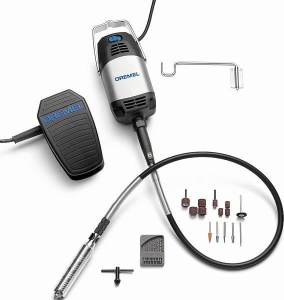 BOSCH DREMEL® Fortiflex 9100-21 Stark belastbare biegsame Welle (300 W), 21 Zubehöre BOSCH DREMEL® Fortiflex 9100-21 Stark belastbare biegsame Welle (300 W), 21 Zubehöre