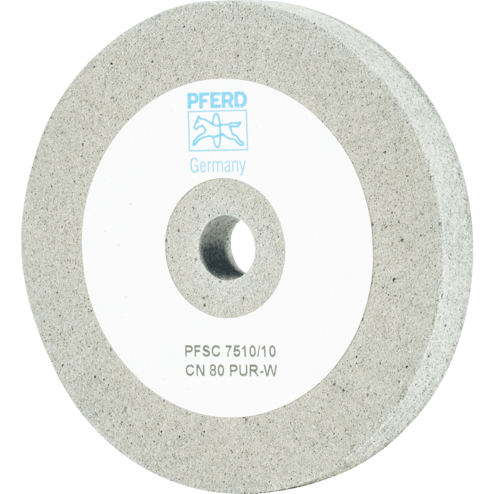 PFERD Poliflex Scheibe SC Ø 75x10mm Bohrung-Ø 10mm Bindung PUR Weich SIC80 PFERD Poliflex Scheibe SC Ø 75x10mm Bohrung-Ø 10mm Bindung PUR Weich SIC80
