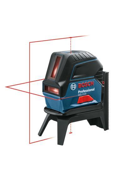 BOSCH Kombilaser GCL 2-15, mit Handwerkerkoffer